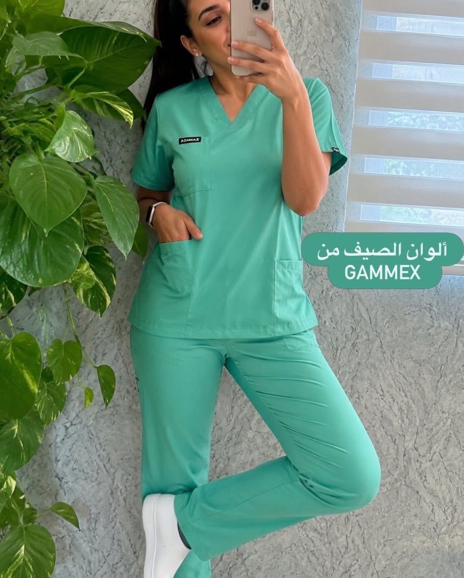 TS10 طقم طبي قماش قطني مستورد 2026 - الصورة 4