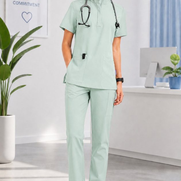 TS31 طقم طبي  قماش قطني مستورد  2026