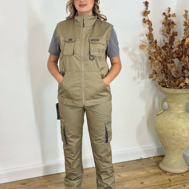 TENUE IMPORTATION= GILET + PANTALON FEMME